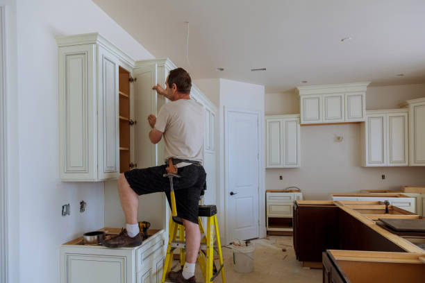Cabinet Refacing Before After Dassel